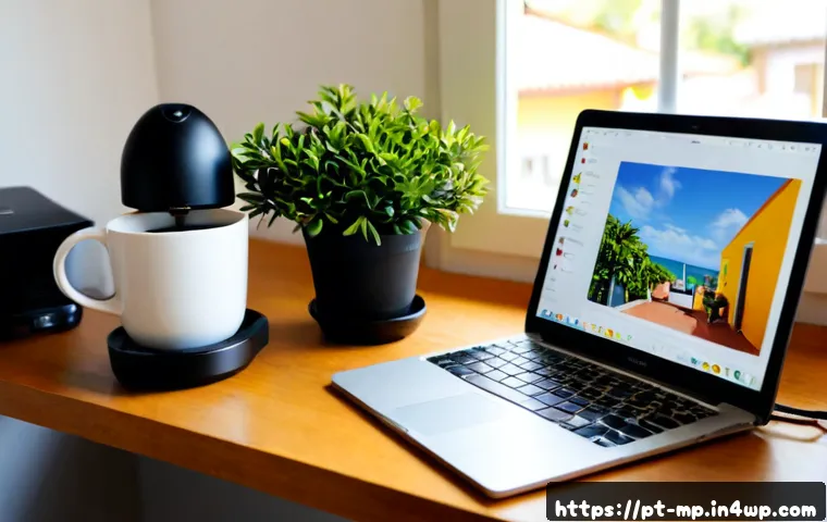 Home 17 마이크로커뮤니티에서의 콘텐츠 제작 전략 - Photorealistic Brazilian content creator planning niche community videos at a bright home office des...